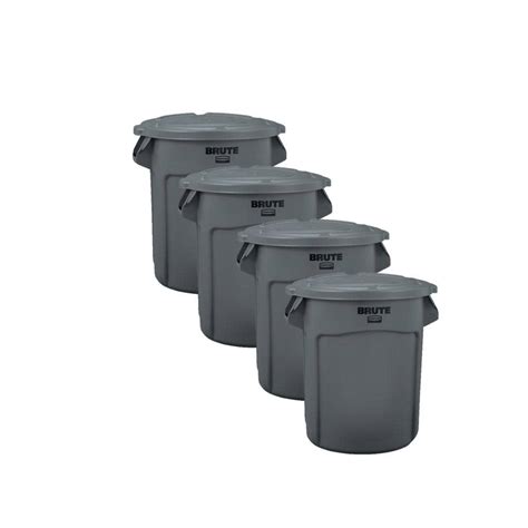 Reviews For Rubbermaid Commercial Products Brute 44 Gal Grey Round