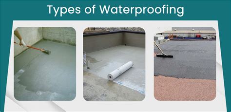 Types Of Waterproofing For Roofs Basements And Kitchens