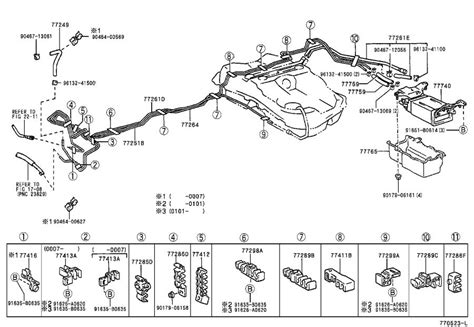 Lexus Rx Fuel Tank Vent Hose Tube Interior Body