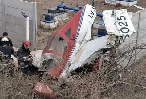 Diario Pampero Accidente A Reo En Luj N De Cuyo Un Avi N Se Desploma