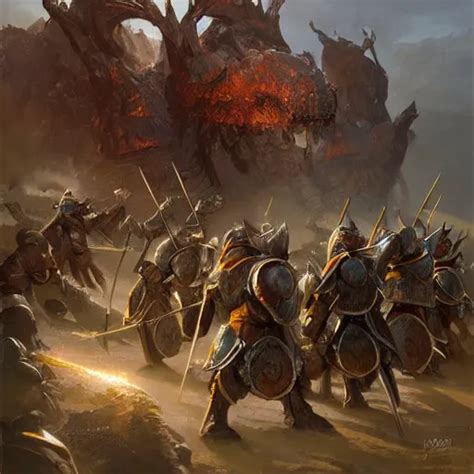 Dungeons And Dragons Fantasy Painting Close Order Stable Diffusion