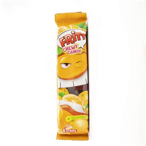 FRITT 2.5 oz ORANGE CHEWY CANDY - European Food Express