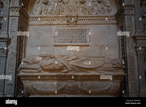 Tomb And Effigy Of The Brother Of El Doncel In The Chapel Of El Doncel