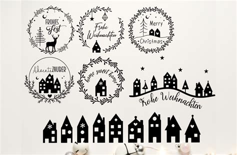 Christmas Wishes in German Graphic by atdigitaldesigns · Creative Fabrica