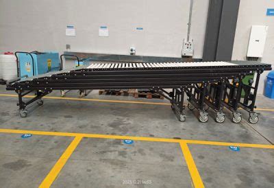 Telescopic Gravity Roller Conveyor Nido Automation