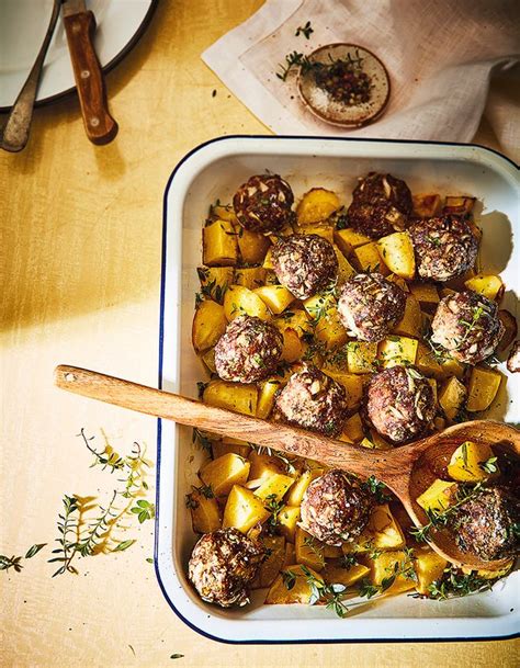 Boulettes de bœuf pommes de terre au thym pour 4 personnes Recettes