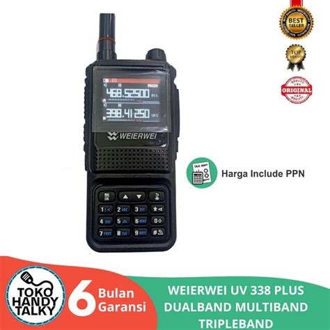 Jual Weierwei Uv Plus Dualband Multiband Tripleband New Original