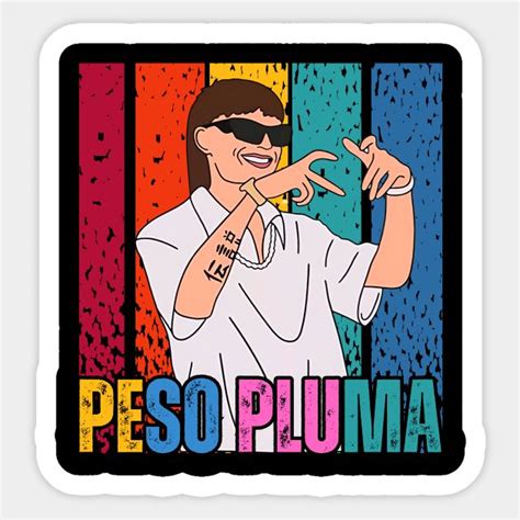 Customizable Peso Pluma Sticker - Show Your Love for Mexican Rap!