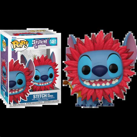 Funko Disney Stitch In Costume Stitch As Simba 1461 Retro Alley