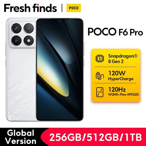 POCO F6 Pro Vers O Global Snapdragon Smartphone HyperCharge 8 Gen 2