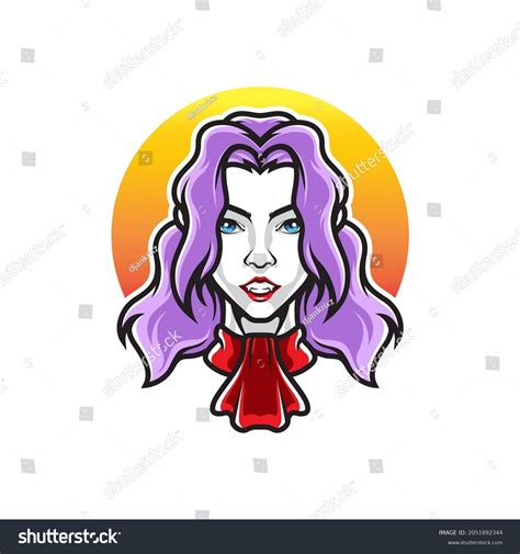 Logotipo Deportivo De Cabeza De Chica Vector De Stock Libre De Regalías 2051892344 Shutterstock