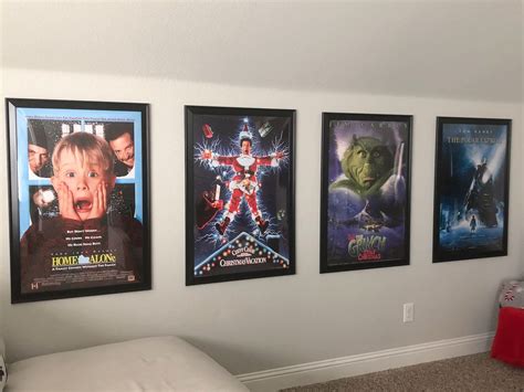 Christmas Media Room Media Room Decor Movie Poster Room Movie Room