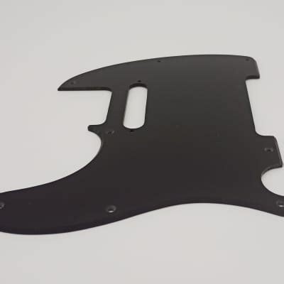 8 Hole Black Acrylic Lefthand Pickguard For Us Mex Fender Reverb