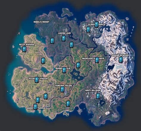 Fortnite All Mending Machine Locations Chapter 5 Season 1