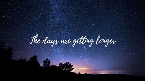 the stars are getting longer than the night sky with an inspirational ...