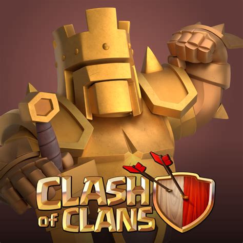 Artstation Clash Of Clans League Barbarian King