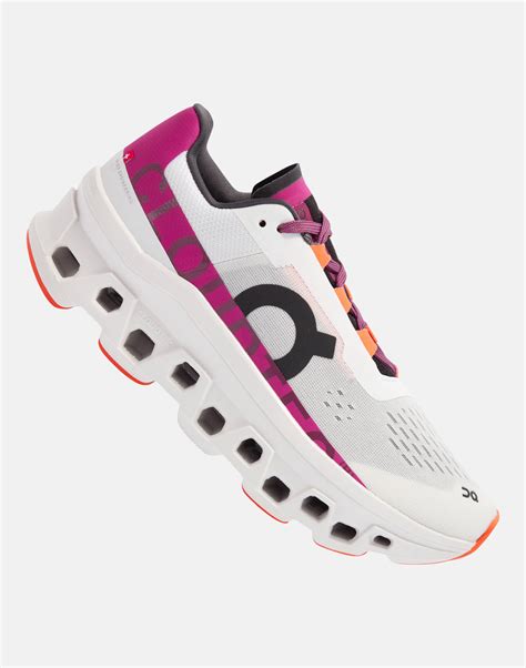 On Running Womens Cloud Monster - White | Life Style Sports UK