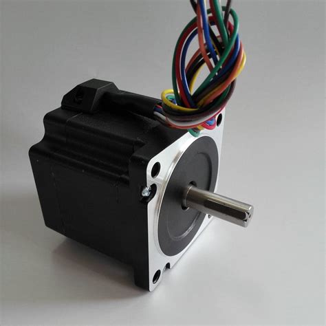 Good Quality 86mm NEMA 34 Stepper Motors Ce And RoHS Holding Torque 8