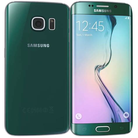 Samsung Galaxy S6 Edge Green 3d Model 14 Fbx Obj Max Free3d