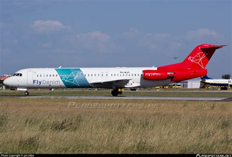 PH MJP Denim Air Fokker 100 F28 Mark 0100 Photo By Jan Seba ID