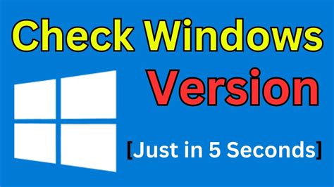 How To Check Windows Version In Pc Laptop How To Check Your Windows