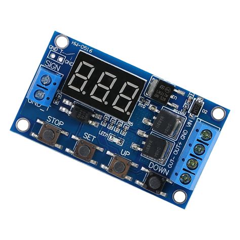 Time Relay Dc V V Trigger Cycle Delay Timer Switch Turn On Off