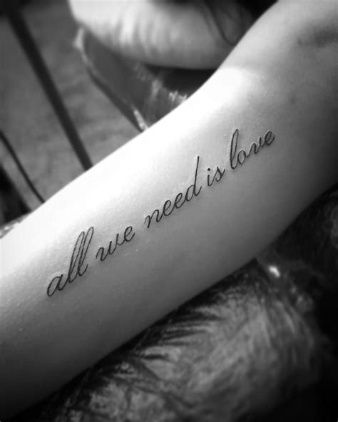 Tatuajes De Canserbero All We Need Is Love Tatuaje De