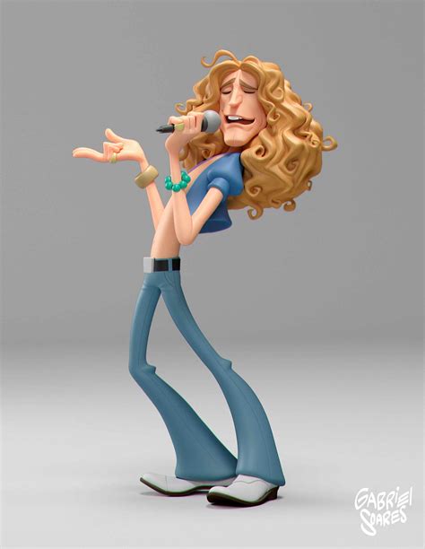 Robert Plant - Led Zeppelin - ZBrushCentral