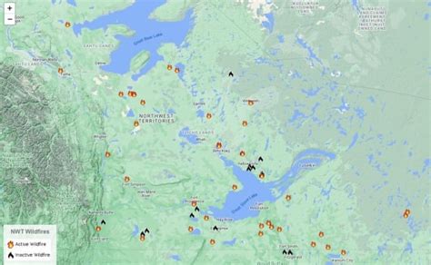 N.W.T. wildfire crews fighting 12 of 38 active fires as season ramps up ...