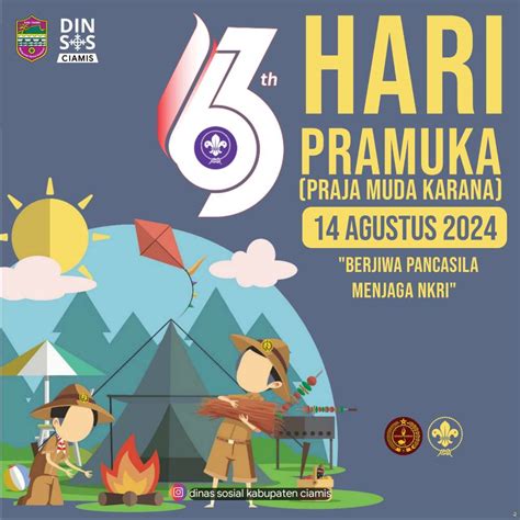 Selamat Hari Pramuka Ke 63 Tahun 2024