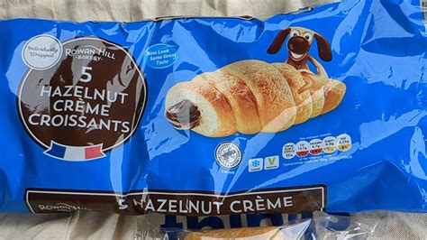 1st Try LIDL Hazelnut Creme Croissants YouTube