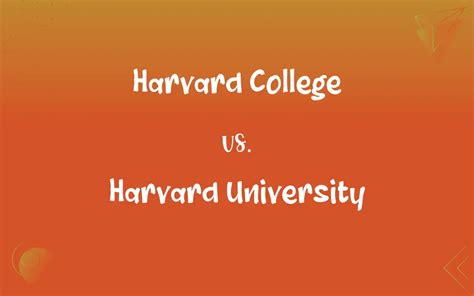 Harvard College vs. Harvard University: What’s the Difference?