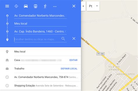 Como Criar Rotas No Google Maps E Ir De Um Lugar Ao Outro Dicas E