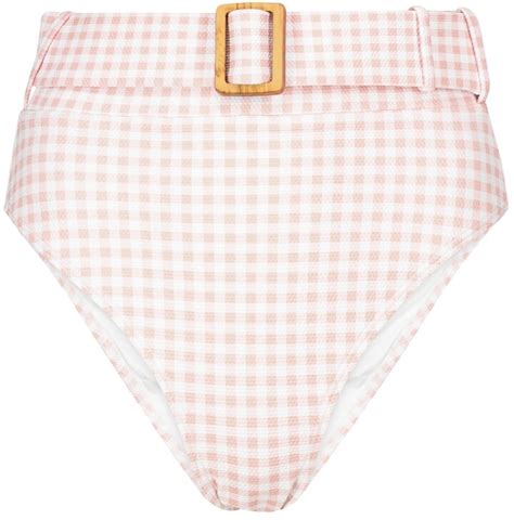 Alexandra Miro Ursula Gingham Bikini Bottoms ShopStyle Two Piece