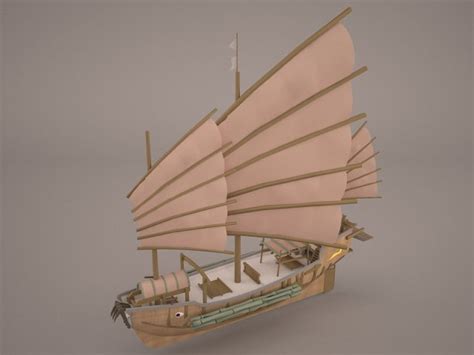 Junk Ship 3D Model - 3DHunt.co