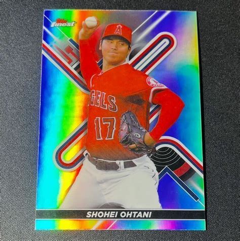 【未使用に近い】最新 2022 Topps Finest 大谷翔平 No28 リフラクターパラレルカード Refractorの落札情報詳細