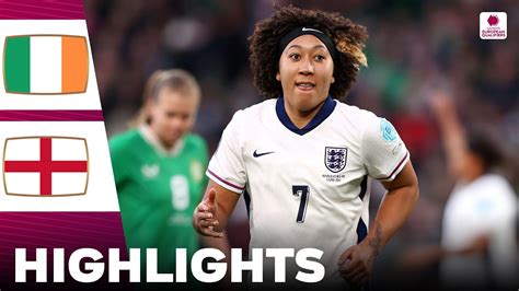 England vs Ireland | Highlights | Women's Euro Qualifiers 09-04-2024 ...