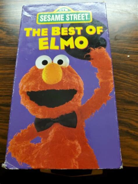 Sesame Street The Best Of Elmo Vhs For Sale Online Ebay