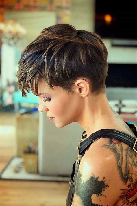 long pixie cut