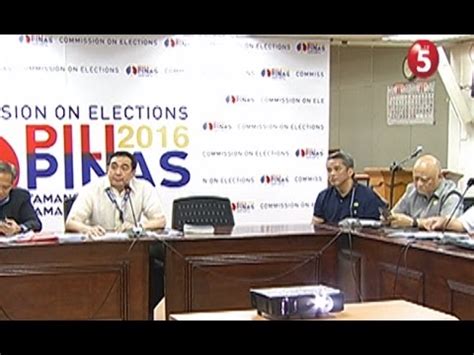 Ilang Presidential Aspirants Kumpirmadong Dadalo Sa Debate Ng Comelec