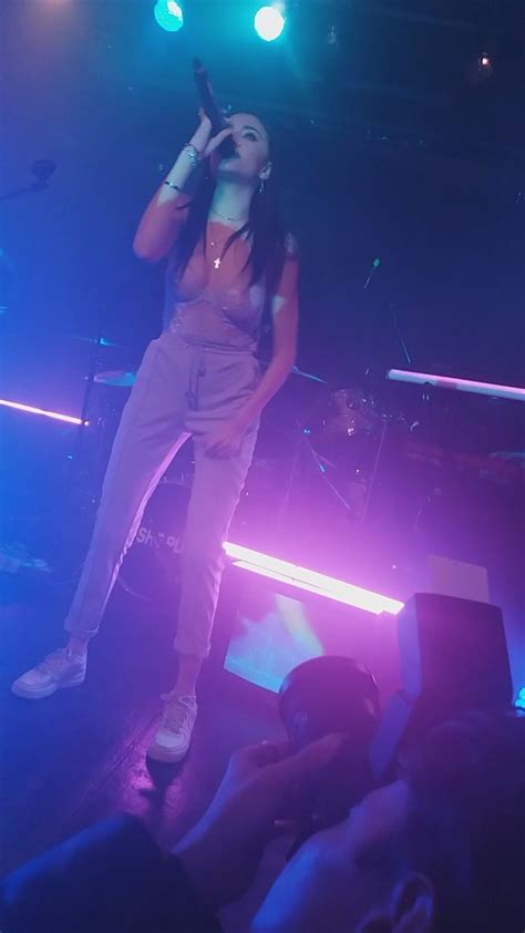 Madison Beer See Through Corset On Stage In Belfast Hot Celebs Home