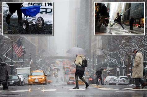 Storm to bring 'unpleasant' mix of snow, rain wind to NYC