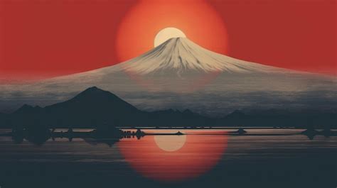 Premium Photo Mount Fuji Japanese Landscape