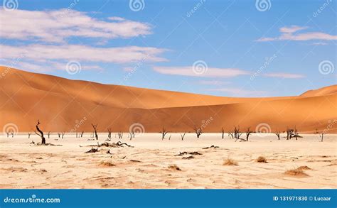 Namibian desert landscape stock photo. Image of deadvlei - 131971830