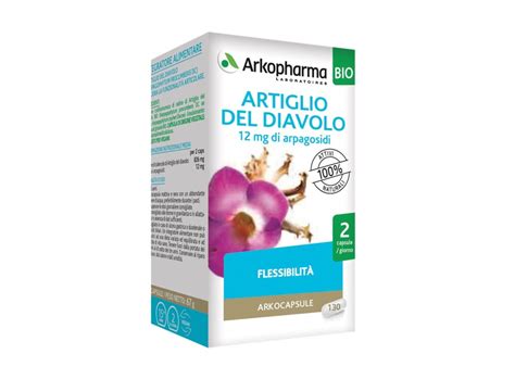 Arkopharma Artiglio Del Diavolo Bio 130 Capsule Di Arko Pharma