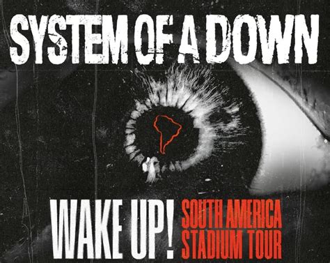 Show Do System Of A Down No Brasil - System of a Down confirma 5 shows no Brasil em 2025 | Site of a Down ...
