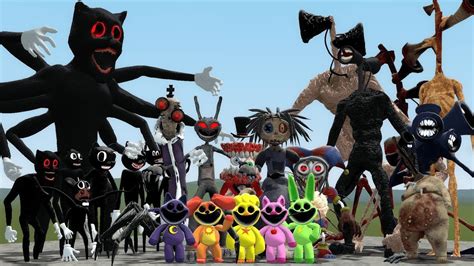 ALL SIREN HEAD VS ALL RAINBOW FRIENDS In Garry S Mod YouTube