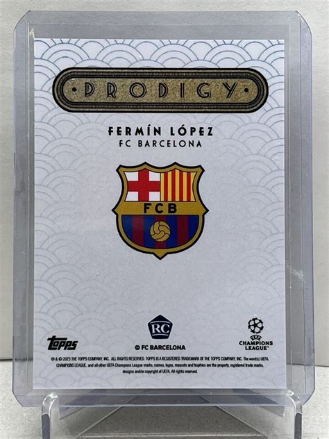 Fermin Lopez RC 49 Prodigy Topps Deco 2023 2024 FC Barcelona EBay