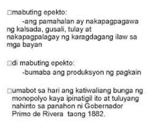 Ano Ang Naging Epekto Ng Monopolyo Sa Pamumuhay Ng Mga Sinaunang