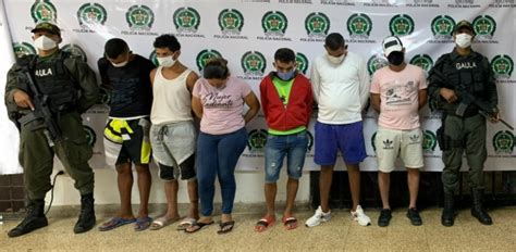 En Soledad desarticulan banda dedicada a la extorsión y venta de drogas